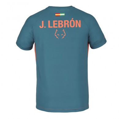 T-Shirt Babolat Crew Neck Tee Lebron Orange Dark Blue