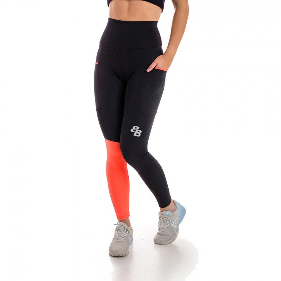 BB by Belén Berbel Oasis Black Coral Leggings - Zona de Padel