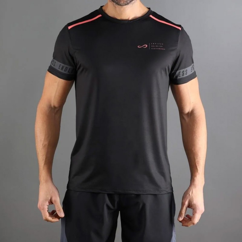T-Shirt Endless Ace Izzy Black Coral T-Shirt Endless Ace Izzy Black Coral