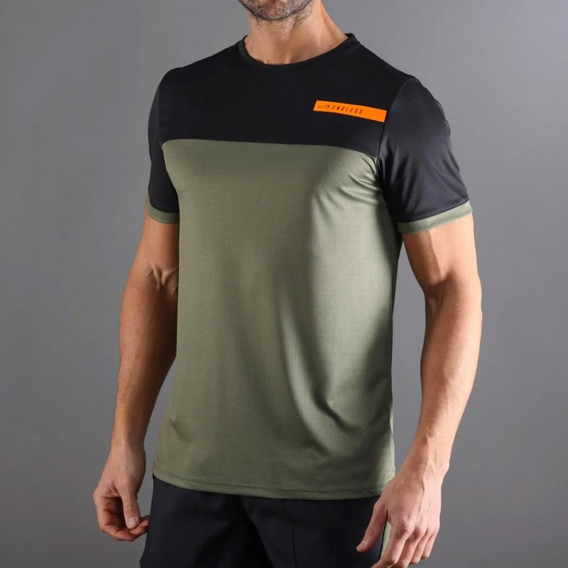 T-Shirt Endless Alpha II Army Black T-Shirt Endless Alpha II Army Black