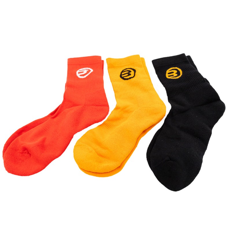Socks Bullpadel BP2311 FW pack 3 colors Socks Bullpadel BP2311 FW pack 3 colors