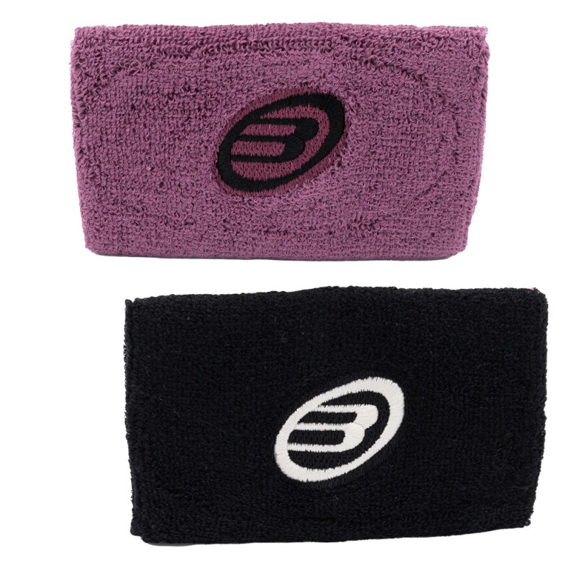 Wristband Bullpadel BPMU 234 FW black sifted grape Wristband Bullpadel BPMU 234 FW black sifted grape