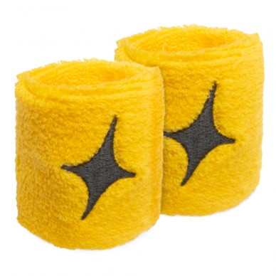 Wristbands Star Vie yellow star black