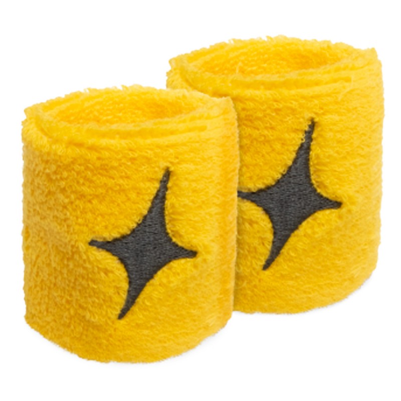Wristbands Star Vie yellow star black Wristbands Star Vie yellow star black
