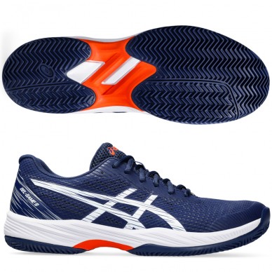 Zapatilla De Padel Asics Resolution 9 Clay Azul