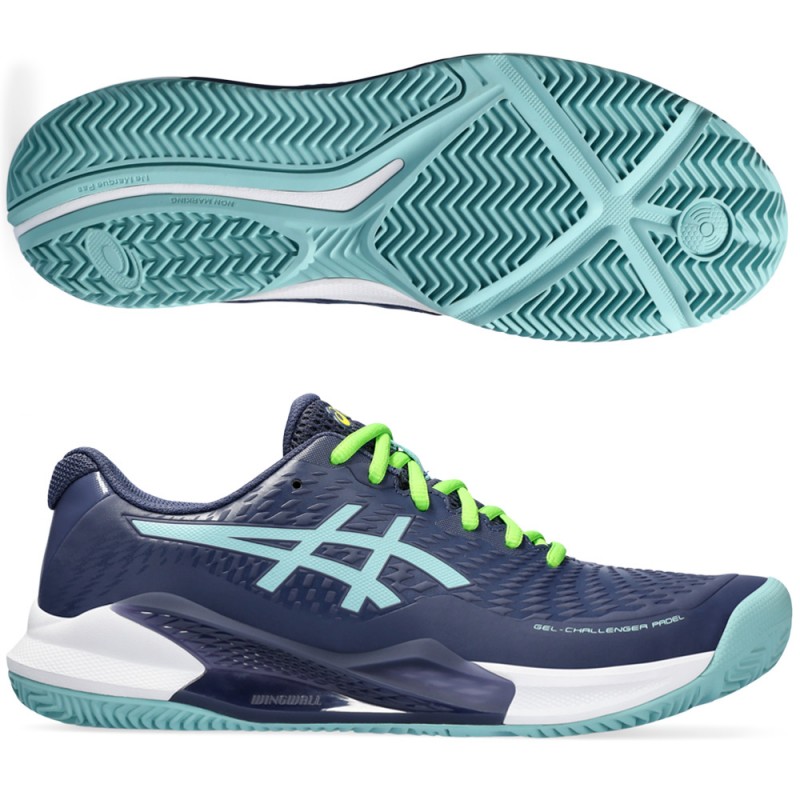 Asics Gel Challenger 14 Padel thunder blue teal tint 2024 padel shoes Asics Gel Challenger 14 Padel thunder blue teal tint 2024 padel shoes