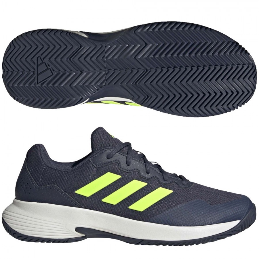 sneakers Adidas Gamecourt 2 M shadow navy lemon white