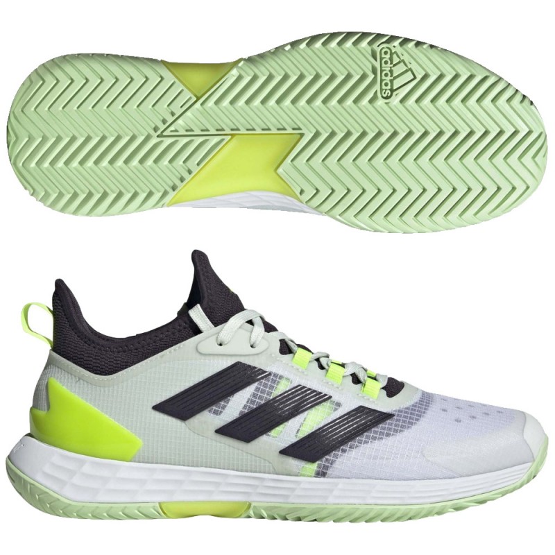 Adidas Adizero Ubersonic 4.1 M white lucid lemon 2024 padel shoes