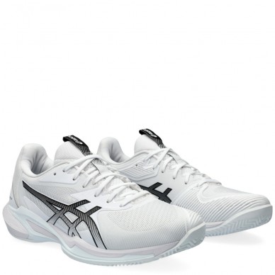 Asics Solution Speed FF 3 Clay white black 2024 padel shoes