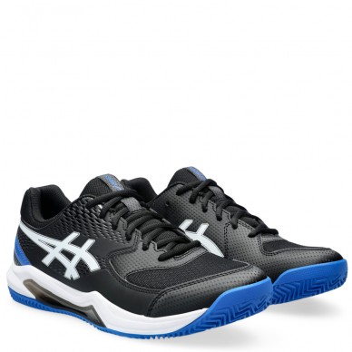 Asics Gel Dedicate 8 Clay black tuna blue 2024 padel shoes