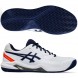 Asics Gel Dedicate 8 Clay white blue expanse 2024 padel shoes