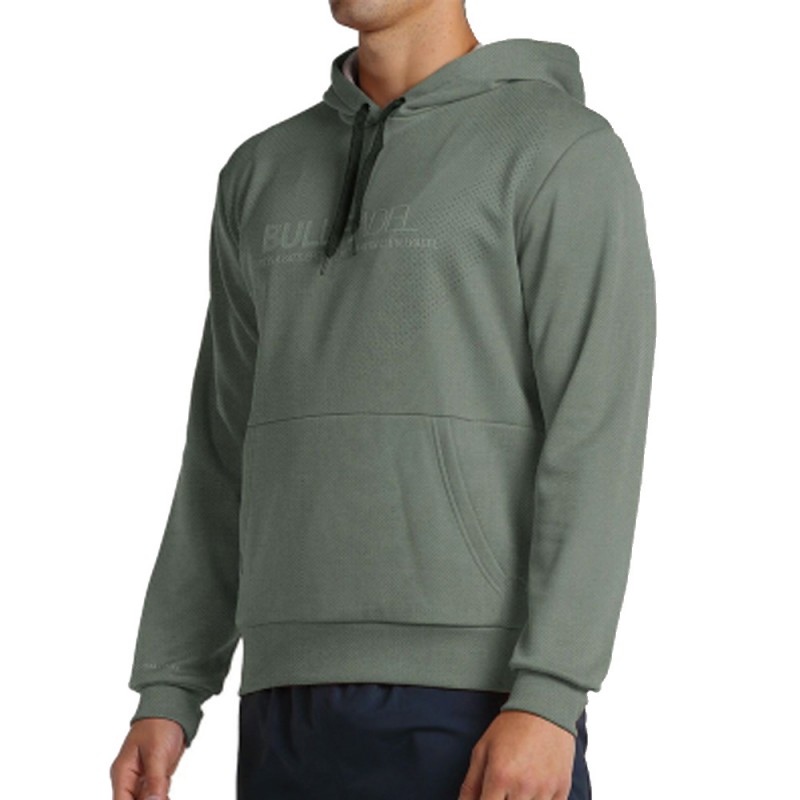 sweatshirt Bullpadel Grelo olive green sweatshirt Bullpadel Grelo olive green
