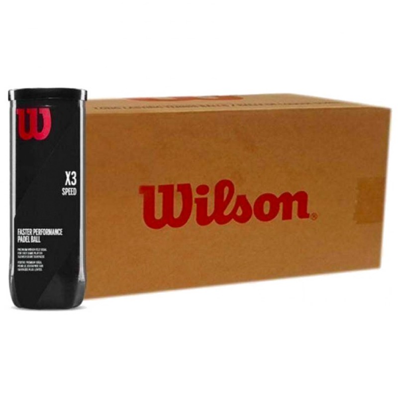 Wilson X3 Speed Padel 24 x 3 box Wilson X3 Speed Padel 24 x 3 box