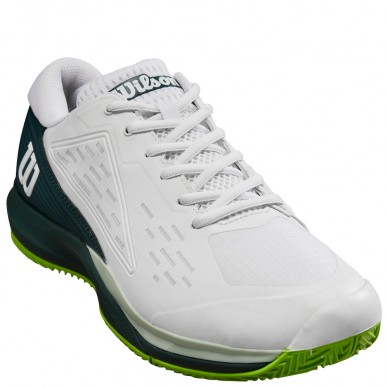 Wilson Rush Pro Ace Clay white ponderosa green 2024 padel shoes