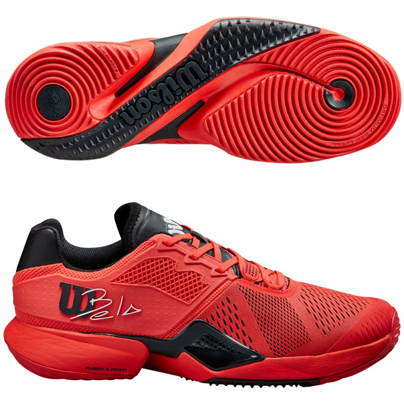 Wilson Bela Tour red 2024 padel shoes Wilson Bela Tour red 2024 padel shoes