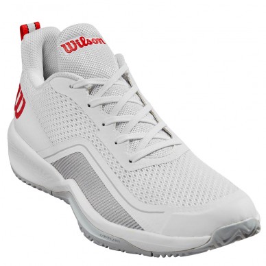 Wilson Rush Pro Lite white pearl blue 2024 padel shoes