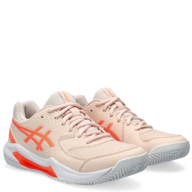 Asics Gel Dedicate 8 Clay pearl pink sun coral 2024 padel shoes