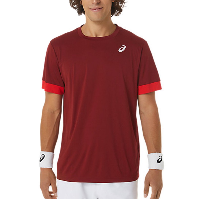 t-shirt Asics Court SS Top classic red