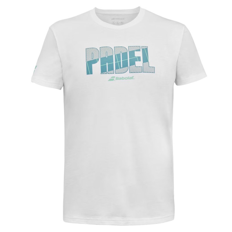 t-shirt Babolat Cotton Tee men white