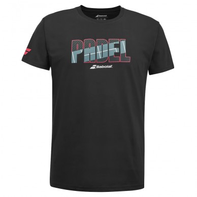 t-shirt Babolat Cotton Tee men black