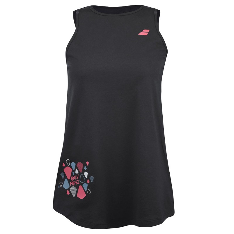 t-shirt Babolat Cotton Tank women black