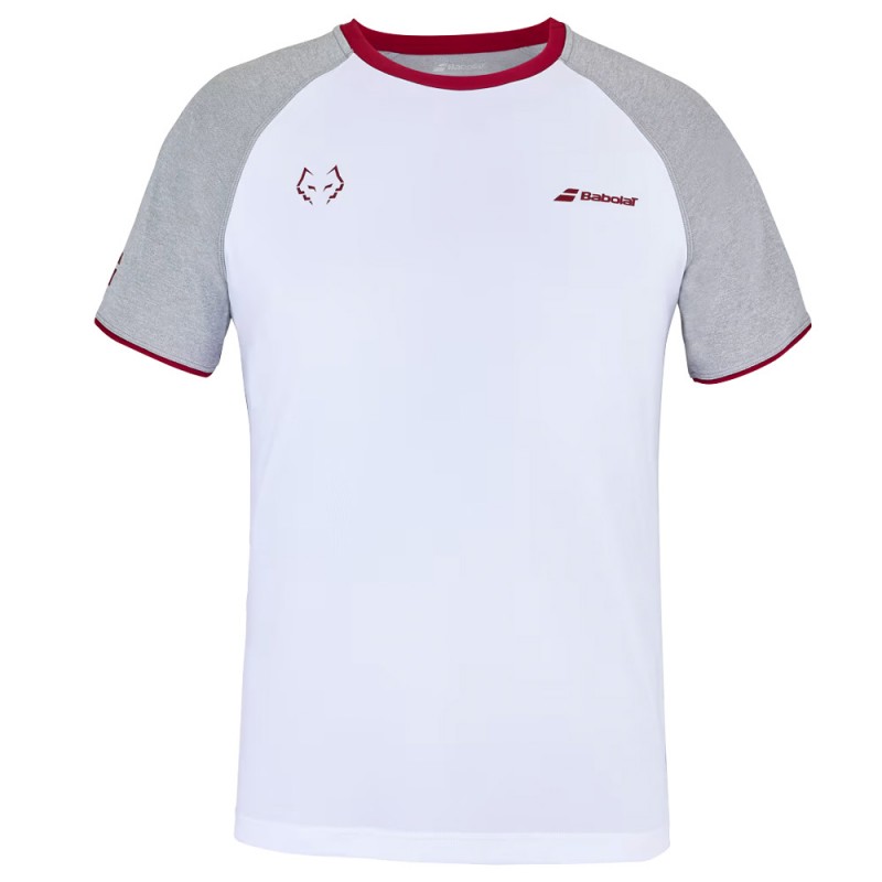 t-shirt Babolat Crew Neck Tee Lebron white t-shirt Babolat Crew Neck Tee Lebron white