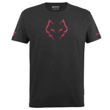t-shirt Babolat Cotton Tee Lebron black