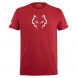 t-shirt Babolat Cotton Tee Lebron red dahlia