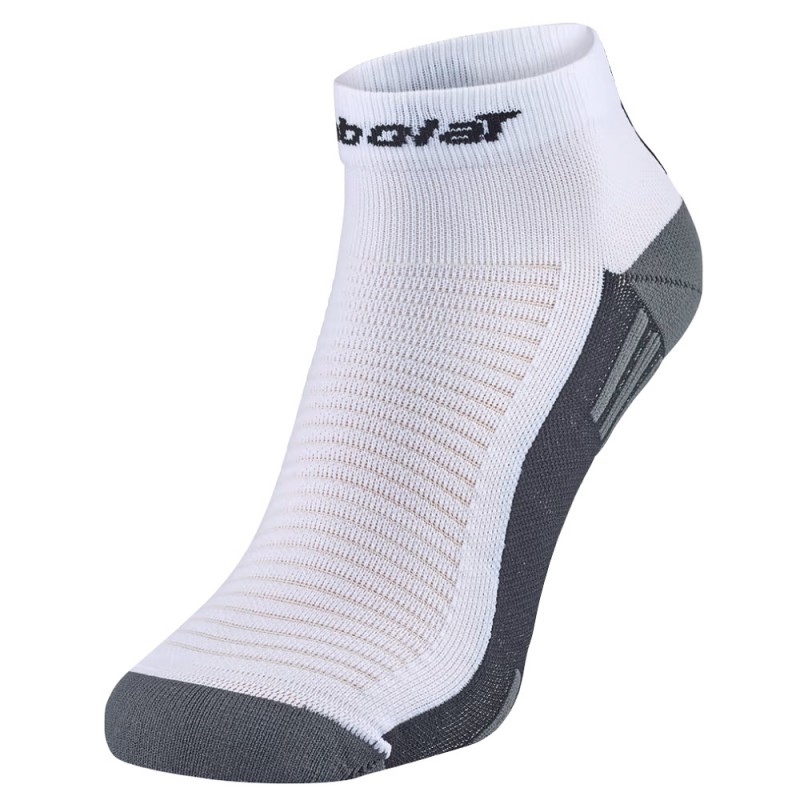 socks Babolat Padel Quarter white black