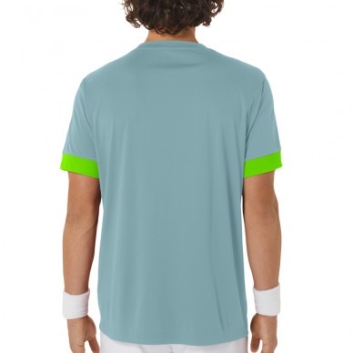 T-shirt Asics Men Court SS Top teal tint