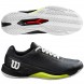 Wilson Rush Pro 4.0 Clay black white safety yellow 2024 padel shoes
