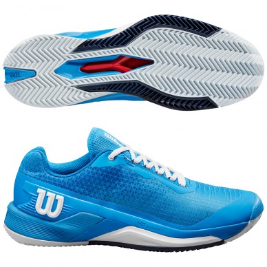 Wilson Rush Pro 4.0 Clay french blue 2024 padel shoes