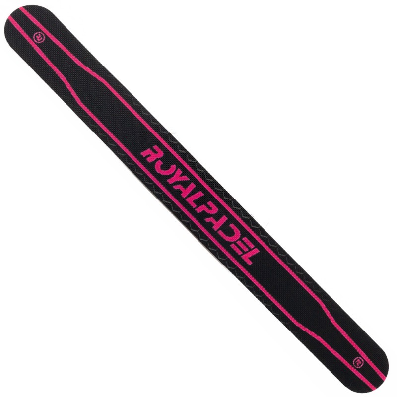 protective Royal Padel gray pink logo protective Royal Padel gray pink logo