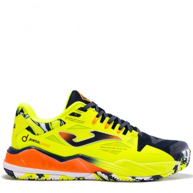 Joma Spin Men 2403 blue yellow 2024 padel shoes