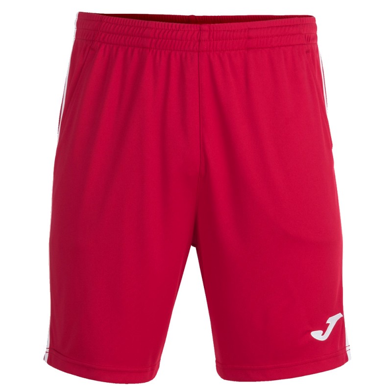 short Joma Open III red white short Joma Open III red white