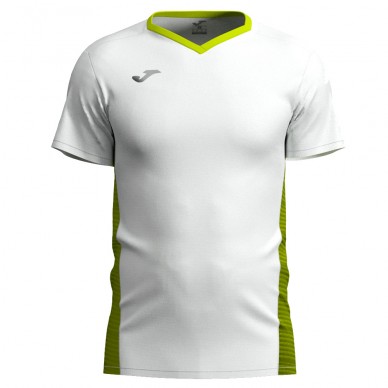 t-shirt Joma Court white green