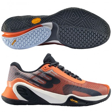 Bullpadel Hack Vibram 24V pumpkin 2024 padel shoes