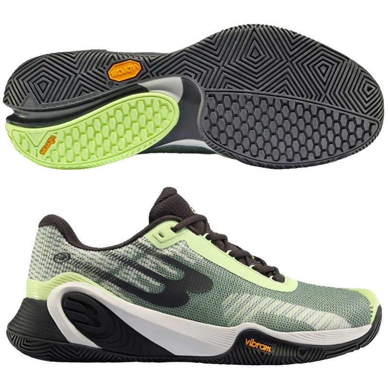 Bullpadel Hack Vibram 24V sulfur fluor yellow 2024 padel shoes