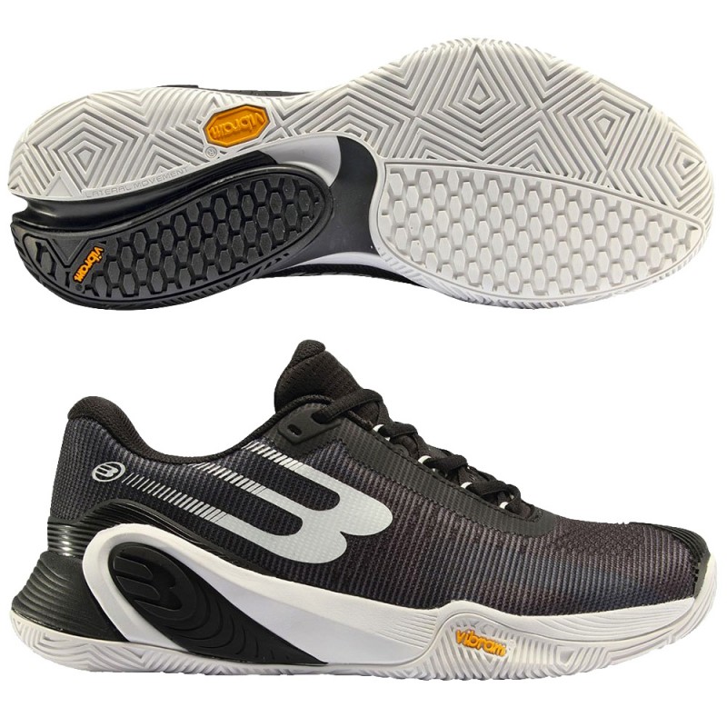 Bullpadel Hack Vibram 24V black 2024 padel shoes