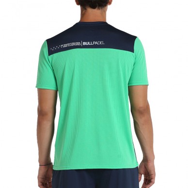 T-Shirt Bullpadel Optar vibrant green