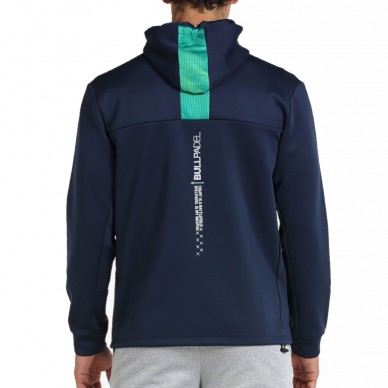 hoodie Bullpadel Oblea deep ocean