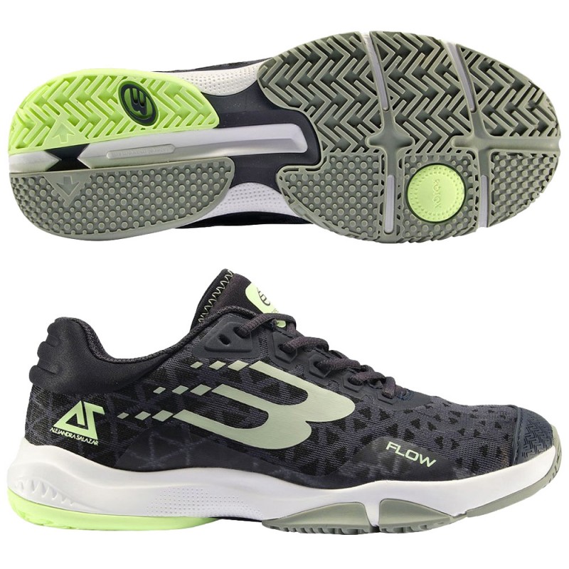 Bullpadel Flow 24V black eucalyptus 2024 padel shoes Bullpadel Flow 24V black eucalyptus 2024 padel shoes