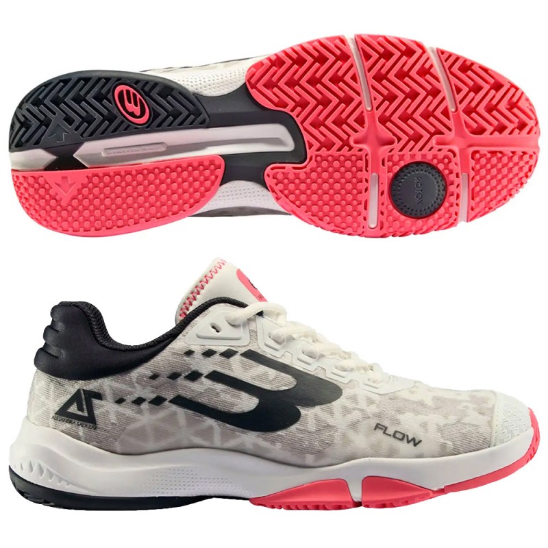 Bullpadel Flow 24V white carbon 2024 padel shoes