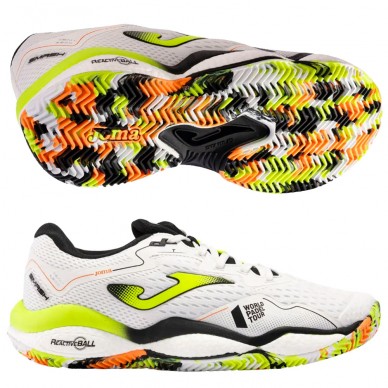 Joma Spin Men 2402 White Yellow 2024