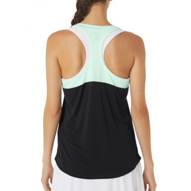 T-Shirt Asics Court Tank black mint tint