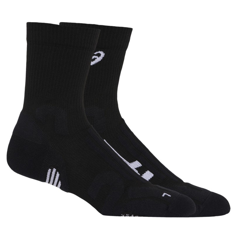 socks Asics Court tennis crew black socks Asics Court tennis crew black