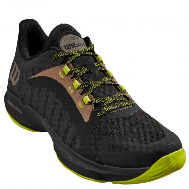 Wilson Hurakn Pro black lime 2024 padel shoes