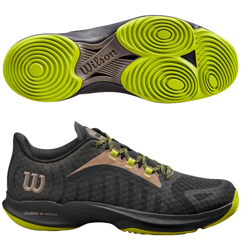 Wilson Hurakn Pro black lime 2024 padel shoes Wilson Hurakn Pro black lime 2024 padel shoes