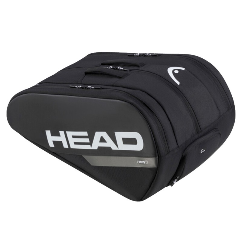 Head Tour Padel Bag L black white 2024 padel bag