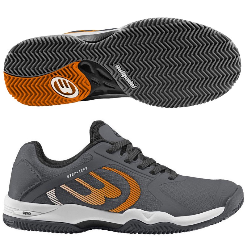 Bullpadel Beker 24V dark grey 2024 padel shoes Bullpadel Beker 24V dark grey 2024 padel shoes
